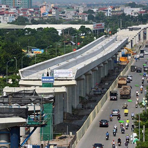 Dự án xây dựng tuyến đường sắt đô thị thí điểm TP.Hà Nội, đoạn Nhổn-ga Hà Nội